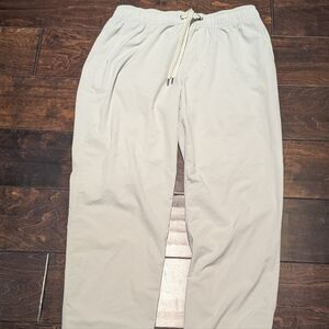 Vuori Kore Joggers, white, medium lounge athleisure